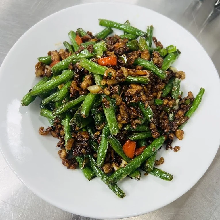 Salt and pepper squid - signature dish Calgary Shawnessy