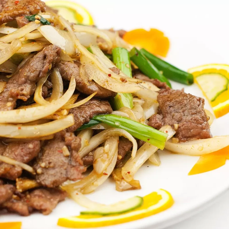 Best Ginger Beef at John Chinese Restaurant in Calgary, AB